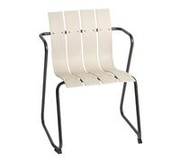 Chaise avec accoudoirs Ocean steel base