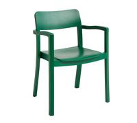 HAY Pastis Chaise de Salle à Manger avec Accoudoirs Vert Pin