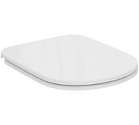 Chaise avec charnières en métal et système de fermeture douce – blanche