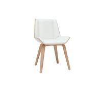 Chaise blanc et bois clair melkior