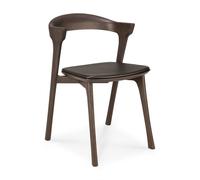 Chaise Bok chêne brun / cuir brun Ethnicraft - 5404023617576