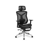Chaise bureau ergonomique - MARK ADLER - Expert 5.7 - Tissu Mesh HD - Réglable en hauteur - Noir