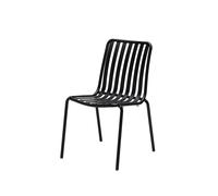 Chaise Casablanca noir 50.5x84.2x59 cm