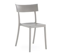 Kartell - Chaise empilable Gris