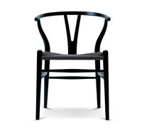 Chaise CH24 structure hêtre WxDxH 55x51x76cm