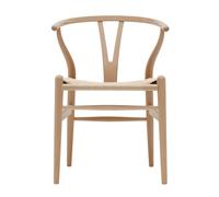 Chaise CH24 Wishbone structure hêtre WxDxH 55x51x76cm