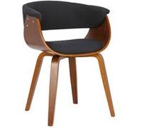 Chaise Bruce - Tissu Noyer