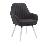 Chaise clp en bois non pliable H. 93 cm interieur noir