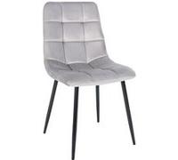Chaise clp en metal non pliable interieur H. 84 cm gris Gris G