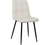 Chaise de salle à manger Tilde - Tissu/Velours