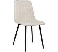 Chaise clp H. 88 cm non pliable en metal interieur noir