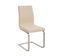 Chaise clp H. 90 cm non empilable non pliable interieur en acier beige