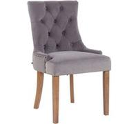 Chaise de Salle à Manger Aberdeen - Clair Velours