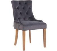 Chaise Aberdeen - Velours antique clair