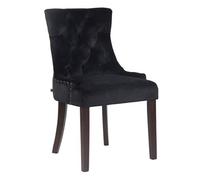 Chaise clp interieur non pliable H. 92 cm en bois noir