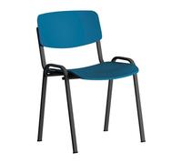 Chaise conférence Joana bleu nuit - Pieds noirs
