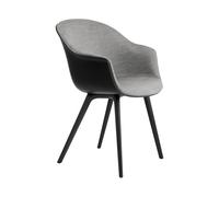 Chaise coquille revêtement frontal avec structure plastiqueBat WxHxD 61x85x57cm