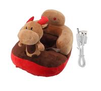 Chaise d’apprentissage à la position assise pour bébé, siège de soutien au sol pour tout-petits, rembourré et mignon, en forme d’animal de dessin animé, avec angle réglable et (Tapez 3)