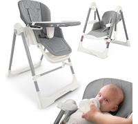 Chaise d'alimentation Nukido Elite, grise