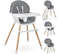 Chaise d'alimentation Nukido Lilo grise