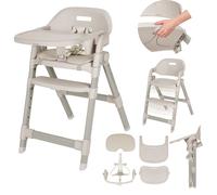Siège haute Lionelo Matt 3 en 1, évolutif, pliable, avec hauteur réglable, jusqu'à 110 kg - Beige