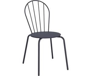 Chaise d'appoint Bolero Adeline, bleu ardoise (4 pièces)