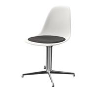 Chaise d'appoint en plastique Eames DSL RE avec coussin d'assise Vitra - 4055737324086