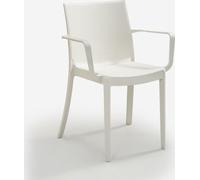 Chaise de bar-jardin empilable avec accoudoirs Victoria BICA