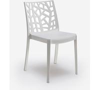 Chaise de bar-jardin-restaurant moderne empilable Matrix BICA