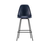 Chaise de bar medium Eames Fiberglass basic dark powder coated steel base