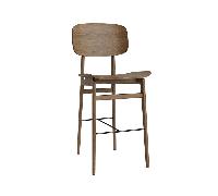 Chaise de bar NY11 65cm WxHxD 45.5x98x52cm