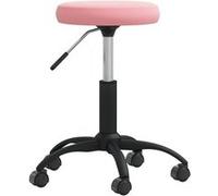 vidaXL Chaise de salle à manger Rose Velours