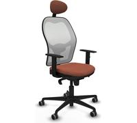 Chaise de bureau avec appui-tête Jorquera Piqueras y Crespo 1D036G1 Blanc Marron