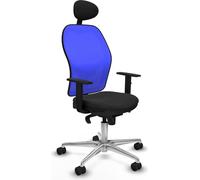 Chaise de bureau avec appui-tête Jorquera Piqueras y Crespo 1D086N1 Noir