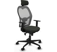 Chaise de bureau avec appui-tête Piqueras y Crespo 1D036N2 Noir
