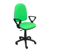 Chaise de bureau AYNA - accoudoirs fixes - Vert pomme