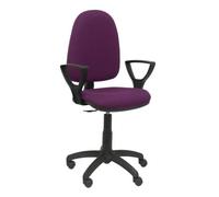 Chaise de bureau AYNA - accoudoirs fixes - Violet
