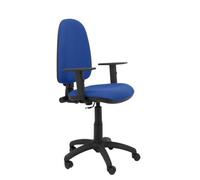 Chaise de bureau AYNA - accoudoirs réglables - Bleu