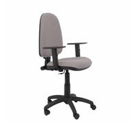 Chaise de bureau AYNA - accoudoirs réglables - Gris clair