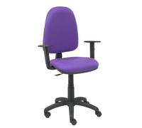 Chaise de bureau AYNA - accoudoirs réglables - Lilas