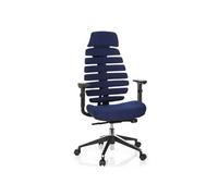 ERGO LINE II PRO | Tissu - Siège de bureau de qualité professionnelle Bleu