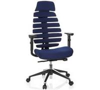 ERGO LINE II PRO | Tissu - Siège de bureau de qualité professionnelle Bleu