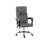 Chaise de bureau de massage Anthracite Similicuir20294