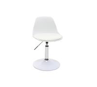 Chaise de bureau design enfant blanche STEEVY
