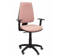 Chaise de bureau ELCHE - accoudoirs réglables - Rose