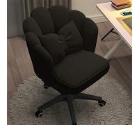 Chaise de bureau en velours avec coussin en forme de papillon pour décoration de chambre à coucher ou de bureau À propos de cet article[Tissu en velours luxueux pour un confort maximal]Enveloppez-vous
