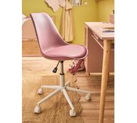 VERTBAUDET Chaise de Bureau Enfant à roulettes Rose TU