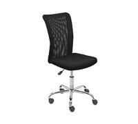 Chaise de bureau enfant en PU noir - CHILD