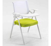 Chaise de bureau ergonomique en maille avec fauteuil de bureau pliable pour adultes, idéal pour le bureau, l'école, la salle de conférence, la salle d'attente