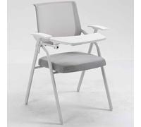 Chaise de bureau ergonomique en maille avec fauteuil pliable pour adultes, idéal pour l'école, la salle de conférence et les zones d'attente